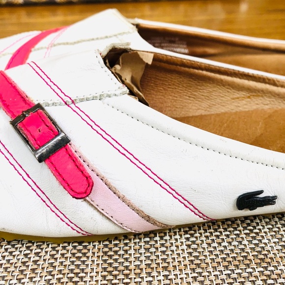 LACOSTE Pink Thea Mules - Picture 5 of 8